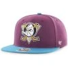 47Brand Anaheim Ducks Plum No Shot Two Tone Snapback Cap -Craft Geschäft 47brand anaheim ducks plum no shot two tone snapback cap