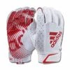 Adidas Adizero 9.0 Glove, White/Red