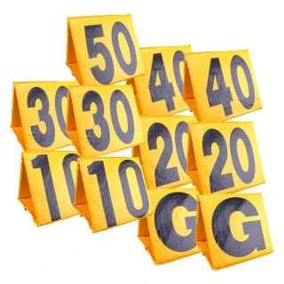 Markwort American Football Side Line Markierer 30x30cm 3 Markwort American Football Side Line Markierer 30x30cm