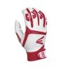 Batting Gloves Easton Gametime Adult - White/Red