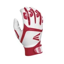 Batting Gloves Easton Gametime Adult - White/Red