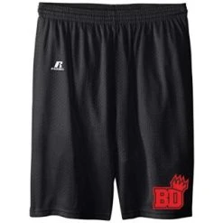 Black Dukes Mesh Short Mit Seitentaschen Black