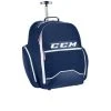 CCM 390 WHEELED PLAYER CORE CARRY BAG - Navy/White -Craft Geschäft ccm 390 wheeled player core carry bag navy white