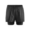 Craft ADV Ess 2in1 Stretch Short, Men - Black