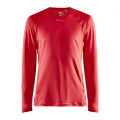 Craft ADV Essence LS Tee, Men - Bright Red