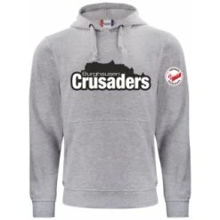 Crusaders Fan-Hoody Senior - Grau