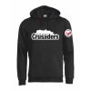 Crusaders Fan-Hoody Senior - Schwarz