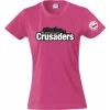 Crusaders Fan-TShirt - Pink -Craft Geschäft crusaders fan tshirt pink