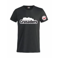 Crusaders Fan-TShirt - Schwarz