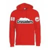 Crusaders Team-Hoody - Rot -Craft Geschäft crusaders team hoody rot