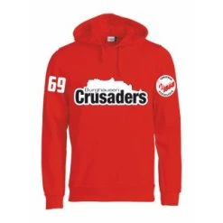 Crusaders Team-Hoody - Rot