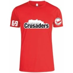 Crusaders Team-TShirt - Rot