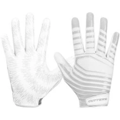 Cutters S252 REV 3.0 Receiver Glove YOUTH - WHITE