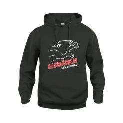 Eisbären Burgau Fan-Hoody "Big-Logo"- Black