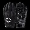 EVOSHIELD Stunt Padded Football YOUTH Glove - BLACK -Craft Geschäft evoshield stunt padded football youth glove black