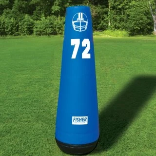 Fisher Athletic Pro POP UP Dummy 72" , Royal 3 Fisher Athletic Pro POP UP Dummy 72" , Royal
