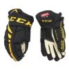 Handschuh CCM Jetspeed FT485 Senior - Black/sunflower -Craft Geschäft handschuh ccm jetspeed ft485 senior black sunflower