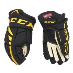 Handschuh CCM Jetspeed FT485 Senior - Black/sunflower