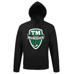 Hooded Sweat-Shirt, Schwarz