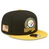 NewEra NFL 22 Salute To Service 9FIFTY Snapback Cap - Pittsburgh Steelers -Craft Geschäft newera nfl 22 salute to service 9fifty snapback cap pittsburgh steelers