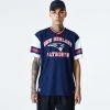 NewEra NFL Stripe Sleeve Oversized Tee - New England Patriots -Craft Geschäft newera nfl stripe sleeve oversized tee new england patriots