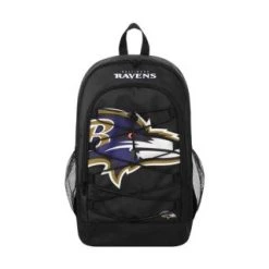 NFL Big Logo Bungee Backpack - Baltimore Ravens