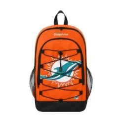 NFL Big Logo Bungee Backpack - Miami Dolphins