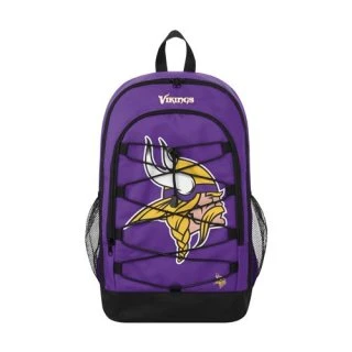 NFL Big Logo Bungee Backpack - Minnesota Vikings 3 NFL Big Logo Bungee Backpack - Minnesota Vikings