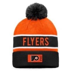 NHL Authentic Pro Game & Train Cuffed Pom Knit - Philadelphia Flyers