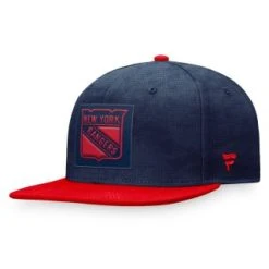 NHL Authentic Pro Game & Train Snapback Cap - New York Rangers