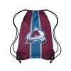 NHL Team Stripe Drawstring Backpack - Colorado Avalanche