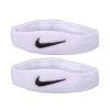Nike Drifit Bicep Bands 1/2" ( Pairs ) White