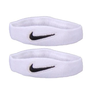 Nike Drifit Bicep Bands 1/2" ( Pairs ) White 3 Nike Drifit Bicep Bands 1/2" ( Pairs ) White