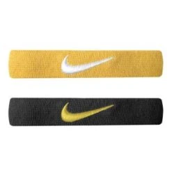 Nike Home & Away Dri-Fit Bands - Black/Yellow