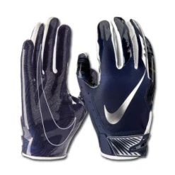 Nike Vapor Jet 5.0 Youth Glove, Navy/Chrome
