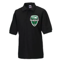 Polo Shirt Munisier, Schwarz