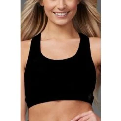 Rebel Athletic Rebel On The Go Sports Bra - Black