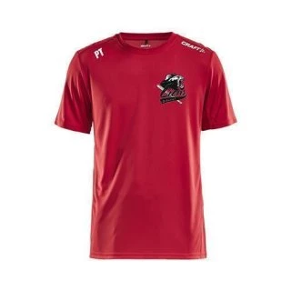 Craft Red Lions Team-Funktions-T-Shirt- Junior - Red 3 Craft Red Lions Team-Funktions-T-Shirt- Junior - Red