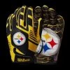 Wilson NFL Stretch Fit Glove YOUTH - Pittsburgh Steelers -Craft Geschäft wilson nfl stretch fit glove youth pittsburgh steelers