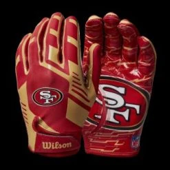 Wilson NFL Stretch Fit Glove YOUTH - San Francisco 49ers