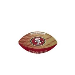 Wilson NFL Team Tailgate Football Junior - San Francisco 49ers